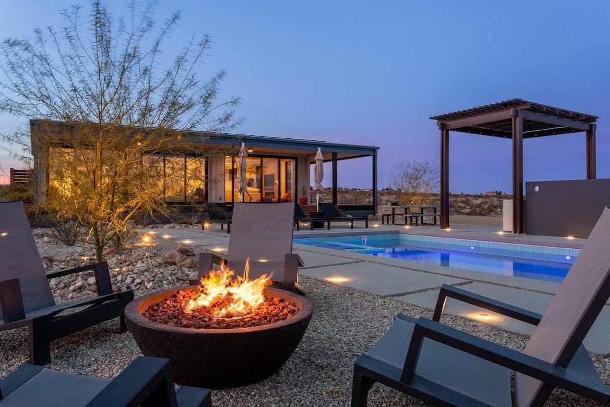Perfect for stargazing and quality time around the fire pit